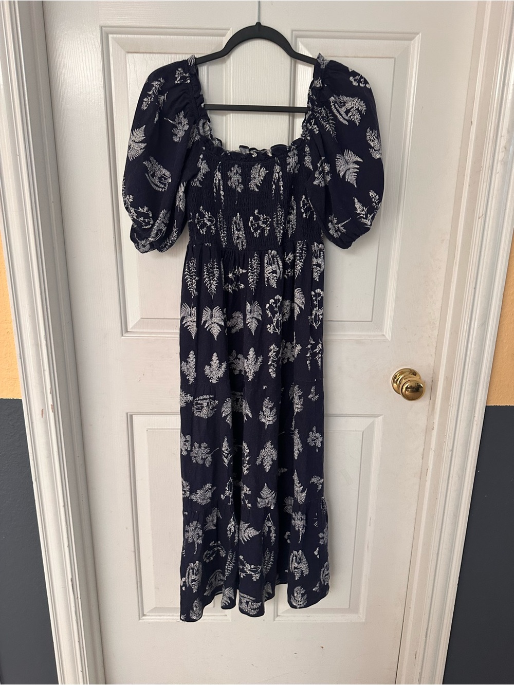 Pomander Place Tuckernuck Beaufort Botanical Hannah Dress Smocked Midi size S - Picture 5 of 5